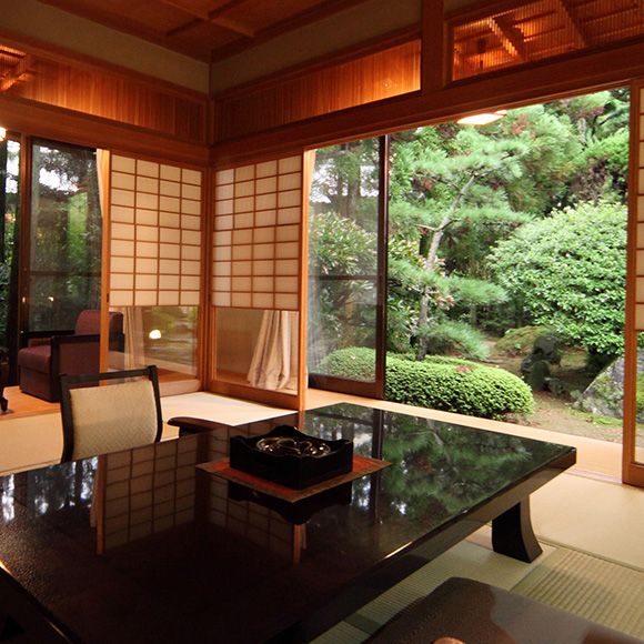 Tea ceremony designed guest room Suigetsu