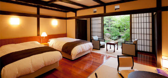 Google in-door view/Sazantei/Japanese-Western style room 「蔦（Tsuta）」